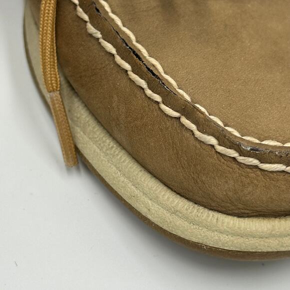 Sperry Top Sider Intrepid Glitter Leather Tan Boat Shoes Womens Size 5M STS92459 - Picture 16 of 16